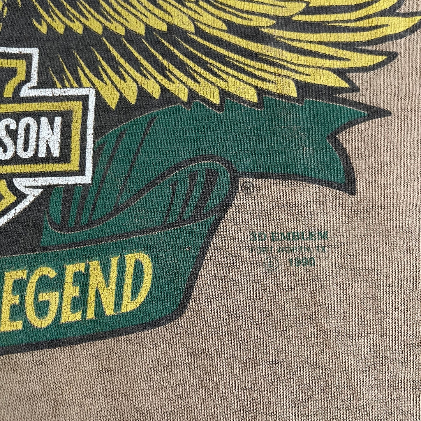 Harley-Davidson 3D Emblem graphic tee