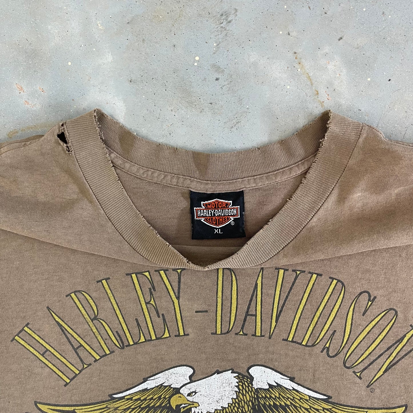 Harley-Davidson 3D Emblem graphic tee