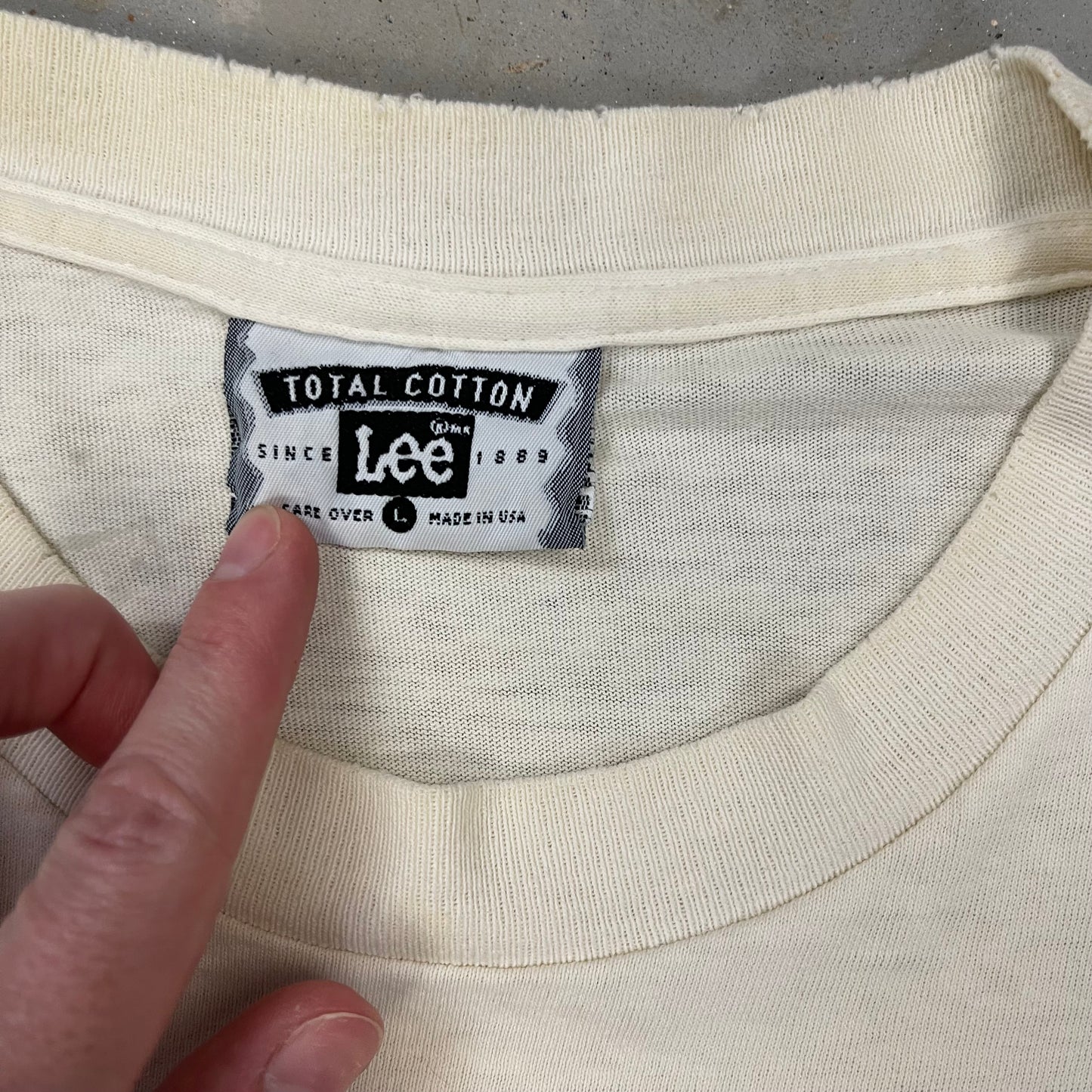 90s El Camino/ Bettie Page graphic tee