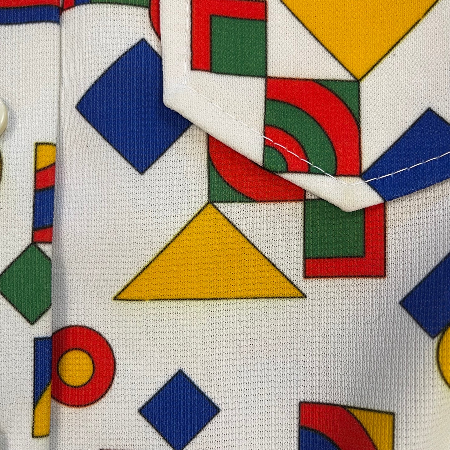 '70s Jantzen geo print mini dress