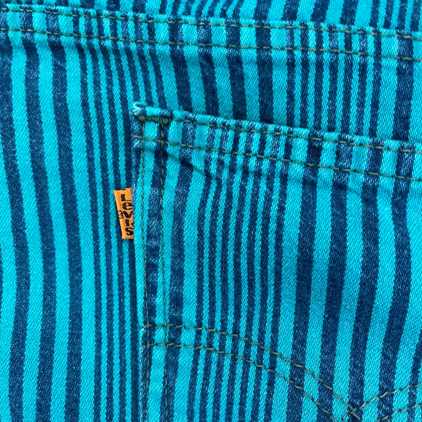 515 Levi's Orange Tab denim shorts