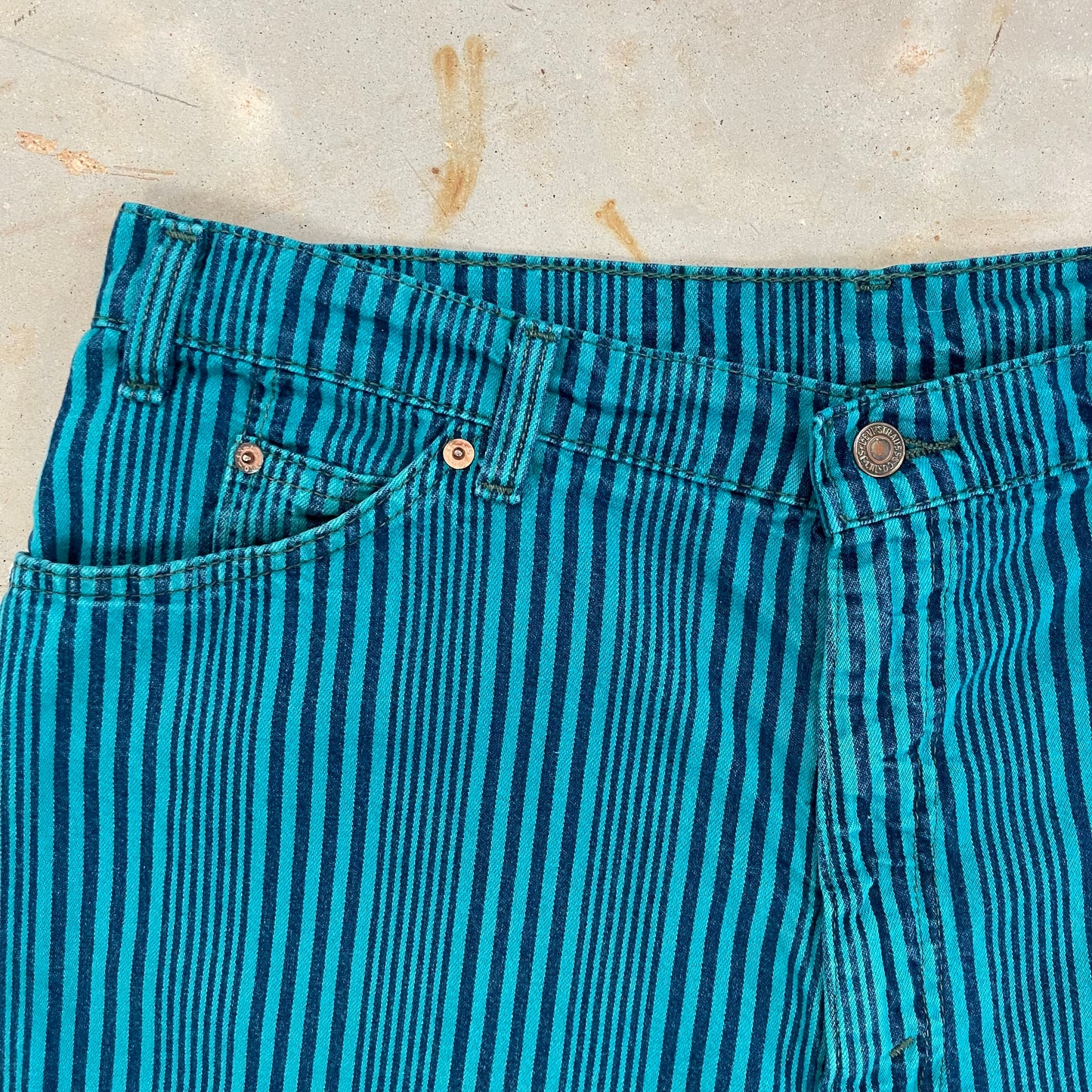 515 Levi's Orange Tab denim shorts