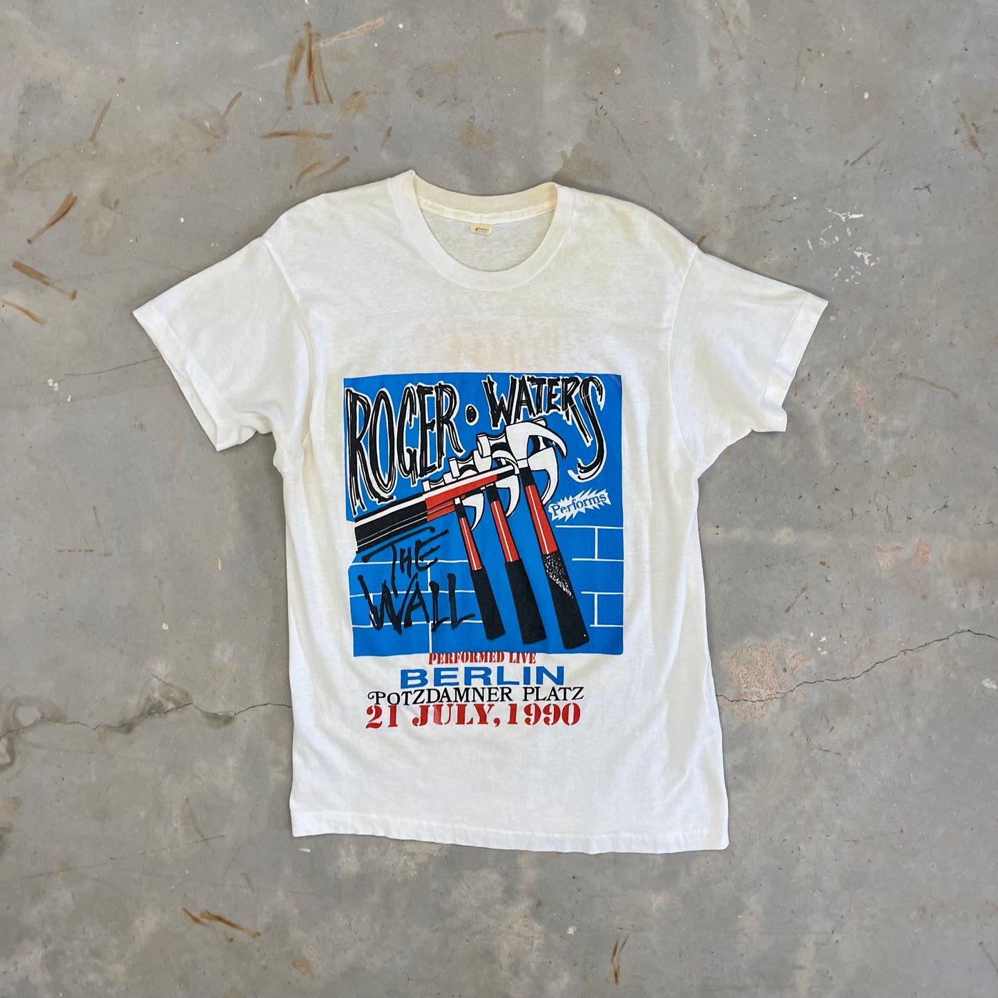 1990 Roger Waters Live at The Wall tee