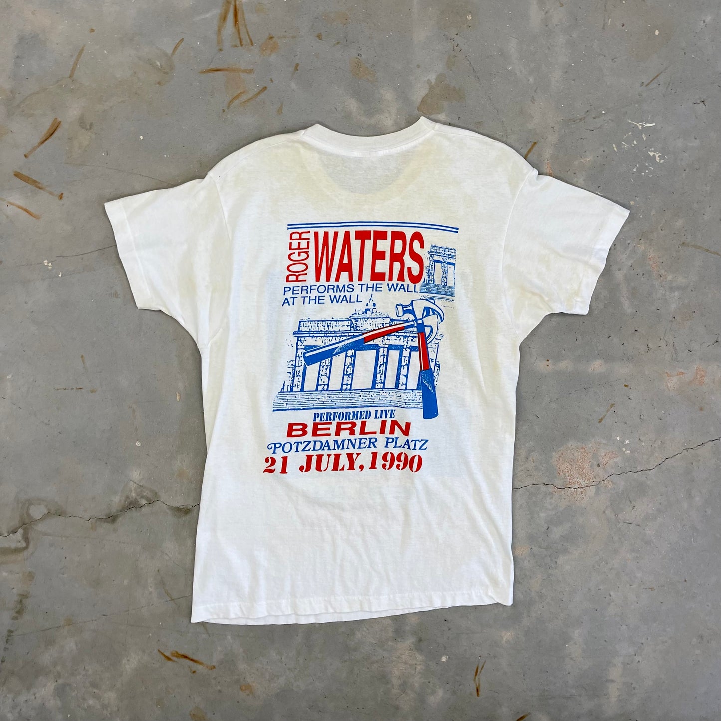 1990 Roger Waters Live at The Wall tee