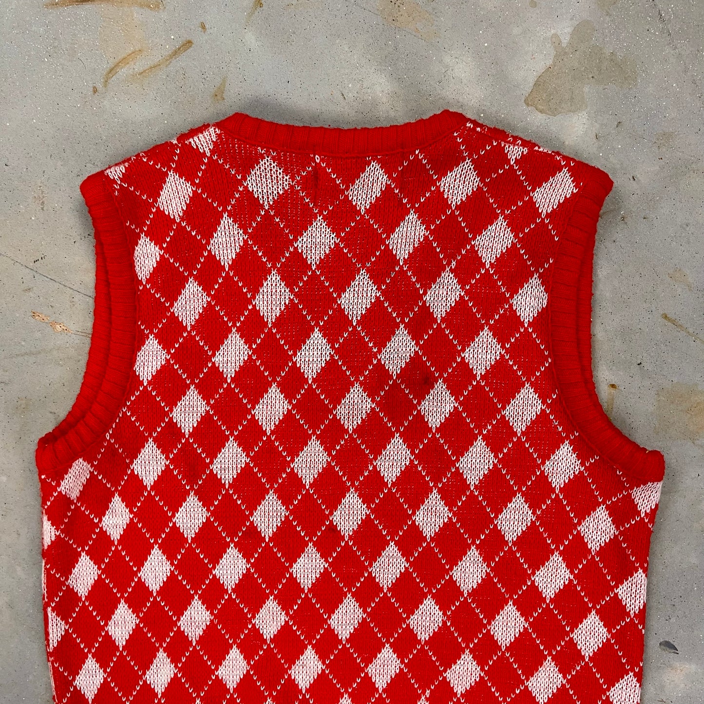 Ecco Bay argyle sweater vest