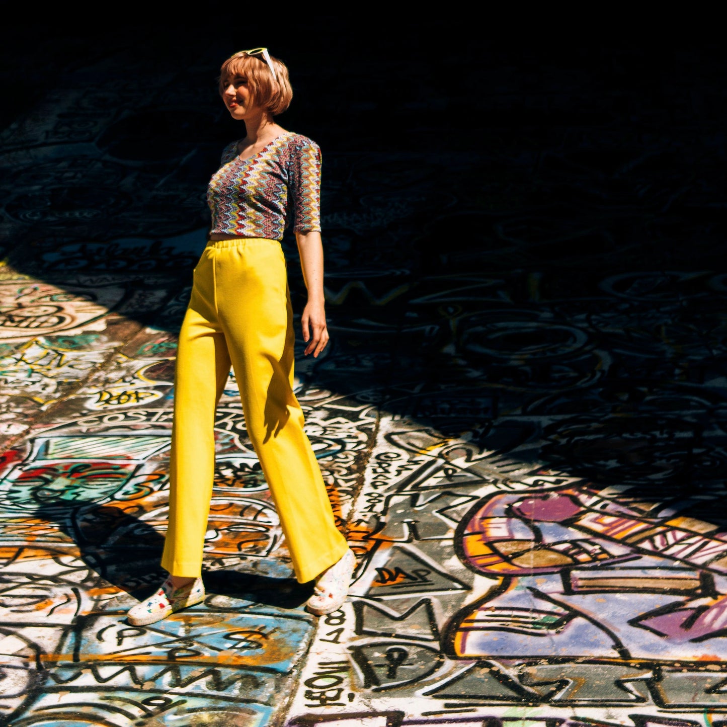 '70s Sears flared pants